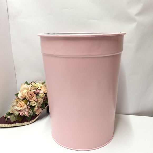 Vintage Other - Pink Hand Painted Vintage Vermont Sap Bucket